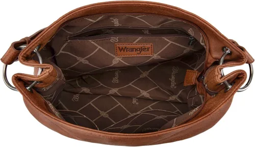 Vista 82 de Wrangler Hobo - Bolsas para mujer de cuero vegano con asa superior, bolsos de hombro y bolsos