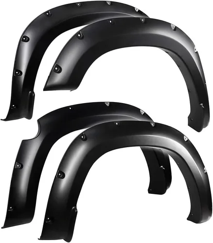 Vista 7 de Tyger Auto Fender Flare compatible con Ram 1500 2019-2024 (no compatible con Classic 2019-2024; Rebel; Warlock; TRX), estilo de fábrica pintable