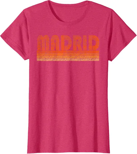 Vista 7 de clásico Retro Madrid playera, hombre 3XL, Asphalt Negro