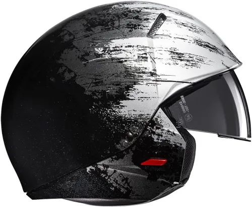 Vista 6 de HJC I20 Furia - Casco de motocicleta para adulto, MC-5 / 2XL