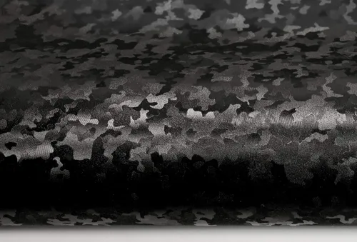 Vista 4 de VViViD+ Rollo de Vinilo de Camuflaje Negro Stealth Pequeño Sin Patrón (6 pies × 5 pies)