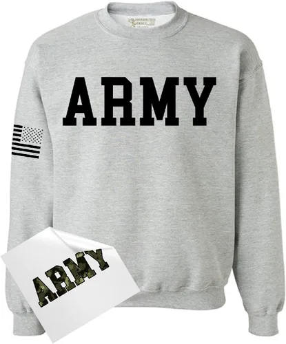 Vista 2 de Awkward Styles Sudadera militar de entrenamiento físico + calcomanía de regalo