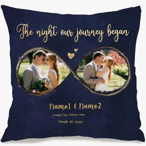 Vista 11 de Customizable Pillowcase with 6 Images and Text Dedicated to Mom, Decorative Cushion offering a Warm Gift for Anniversaries Birthdays Christmas or 6