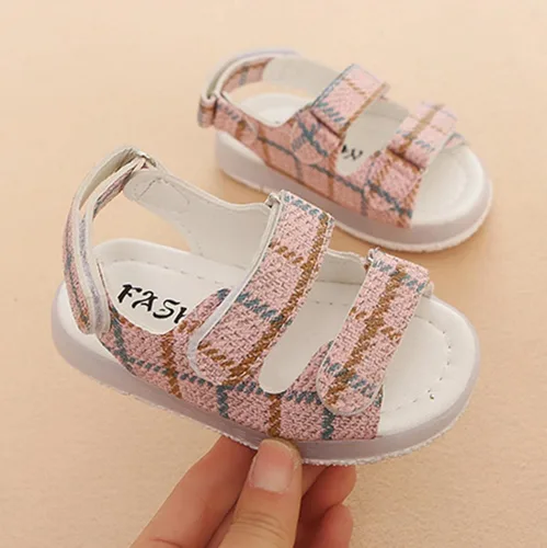Vista 3 de Zapatillas de verano LED Unsex para niños y niñas sandalias LED luminosas para niños