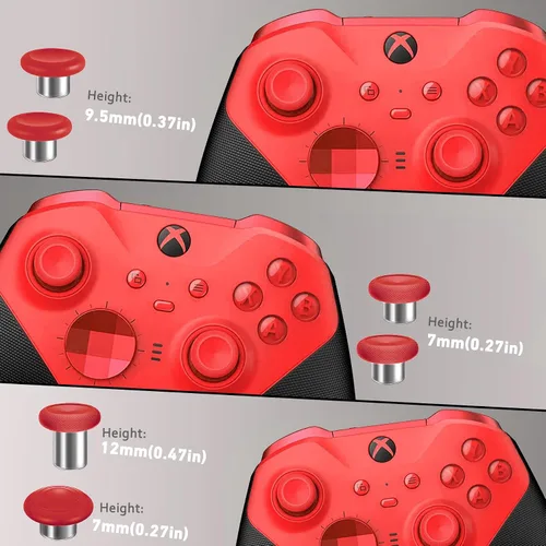 Vista 5 de Component Pack for Xbox Elite Wireless Controller Series 2 ,Includes 1 Carrying Case 1 Controller power cord 1 Dock, 4 Paddles, 2 DPads,6
