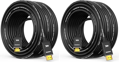 Vista 9 de Capshi Cable HDMI 4K de 3 pies/3.3 ft, cable blindado HD de alta velocidad HDMI 2.0