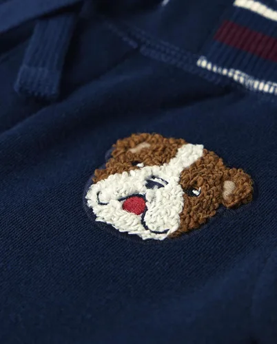 Vista 2 de Gymboree Pantalones deportivos de forro polar para niños y niños pequeños
