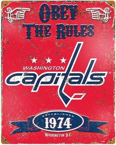 Vista 5 de Party Animal Letrero vintage de Boston Bruins de metal en relieve de la NHL