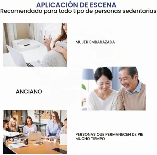 Vista 6 de Almohada de rodilla para dormir de lado, almohada de alineación de cadera, almohadas de espuma viscoelástica para piernas para dormir con correa