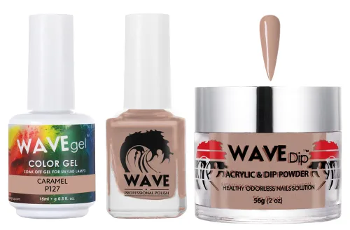 Vista 114 de WAVEGEL - Juego de gel de remojo, laca de uñas y polvo acrílico a juego - Colección Simplicity - #P109 Blizzard