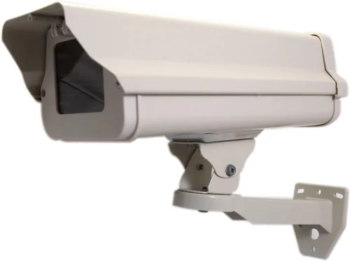 Vista 2 de Carcasa de aluminio 2 en uno, caja de cámara de vigilancia de seguridad CCTV, resistente a la intemperie, resistente a la intemperie, montaje