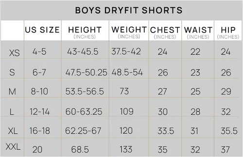 Vista 6 de Paquete de 5 pantalones cortos deportivos Dry-Fit de baloncesto gimnasio para jóvenes niños y niñas con bolsillos