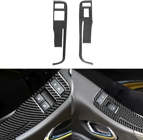 Vista 26 de NVCNX Fibra de carbono real premium compatible con Chevrolet/Chevy Camaro 2010 2011 1SS 2SS 1LT 2LT 1LS 2LS SS LT LS Coupe panel de cubierta