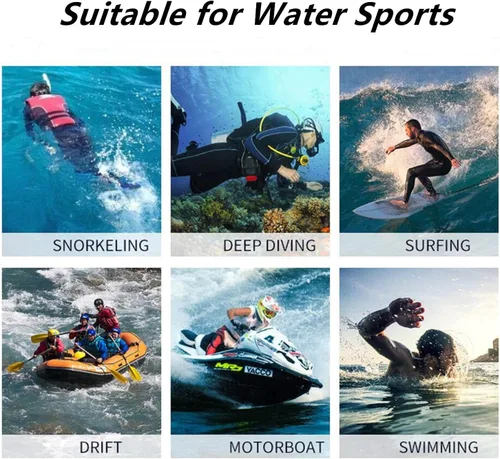 Vista 5 de Pantalones de neopreno para hombre y mujer, 1.5mm/3mm, pantalones largos de neopreno para mantener el calor, pantalones de buceo para surf, kayak