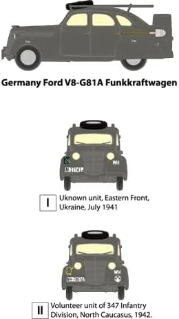 Vista 6 de Roden 818-1/35 - Ford V8-G81A Funkwagen, Maqueta de plástico