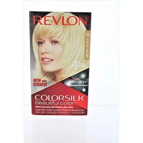 Vista 66 de Revlon Colorsilk - Tinte para el cabello, rubio ceniza oscuro, paquete de 3 unidades 60 rubio ceniza oscuro