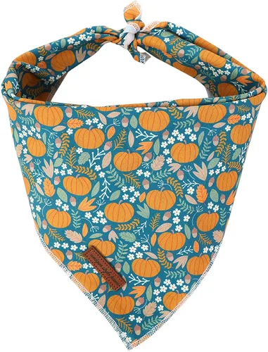 Vista 12 de Unique Style Paws Bandanas para perros, 1 unidad, lavables, de algodón, triangulares, para perros y gatos pequeños, medianos y grandes