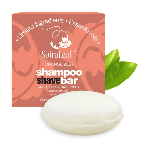 Vista 16 de Spiraleaf Barra de champú y afeitado, aceites esenciales, ingredientes limitados, fórmula concentrada, fabricada en Estados Unidos (lavanda fresca)