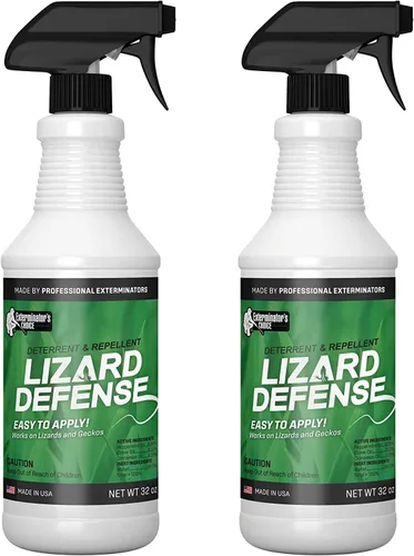 Vista 9 de Exterminators Choice Spray de defensa de aceite de menta para lagartos e insectos, 32 onzas líquidas, aceite de aroma de menta, fórmula de aerosol