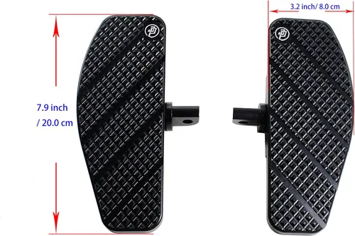 Vista 4 de POWER JAMES Pedal de Control de Piso para Pies de Mini Jinete de 7.9" para Harley Davidson 84-2017 Low Rider, Softail Standard, Street Bob, Fat Bob