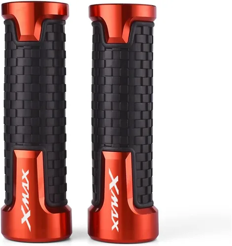 Vista 7 de Motorcycle Handlebar Motorcycle Handlebar Grips CNC Rubber Hand Thruster Grips for Yamaha X-MAX Xmax 125 250 300 Xmax125 Xmax300 XMAX250 2017-2021