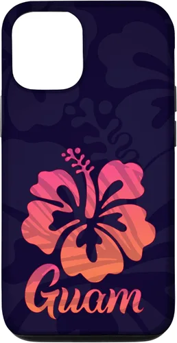 Vista 28 de Guam Hibiscus Flower Hafa Adai Guamanian Island Pride Case for iPhone 17