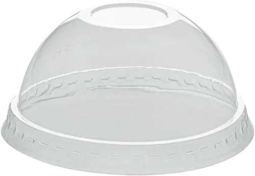 Vista 22 de Solo tapas: tapas en forma de cúpula, 50 tapas de plástico transparente para tazas de Coppetta To Go de 3 onzas - Las tazas se venden por separado