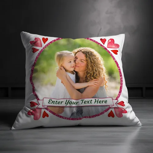 Vista 6 de Almohada personalizada para subir fotos del Día de la Madre para mujeres, almohada personalizada, regalos para mamá, regalos para mamá, carga