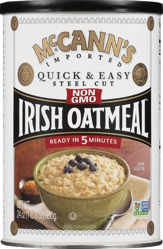 Vista 13 de Avena irlandesa de McCann, copos de avena cortados tradicionales, bolsa de 28 onzas