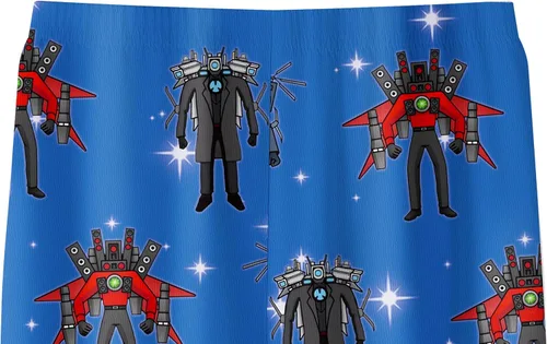 Vista 8 de KAhxi Skib-di - Conjunto de pantalones para niños, 2 piezas de manga larga, traje de Speakman, ropa de hombre de TV para niños de 4 a 12 años