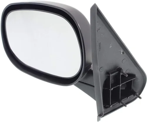 Vista 3 de Para Dodge Ram 1500/2500/3500 Van 1999-2003 Espejo de puerta lateral del conductor Plegado manual No calefactable Negro texturizado Van