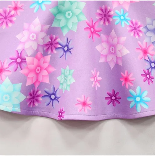 Vista 7 de MirabelPepaDoloresLuisaIsabela - Disfraz de cosplay para niñas falda de princesa traje de cumpleaños