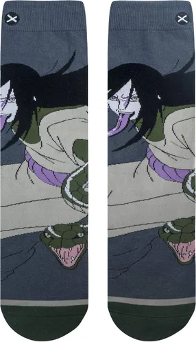 Vista 5 de Odd Sox, Naruto Shippuden, calcetines novedosos de anime para hombre, divertidos dibujos animados