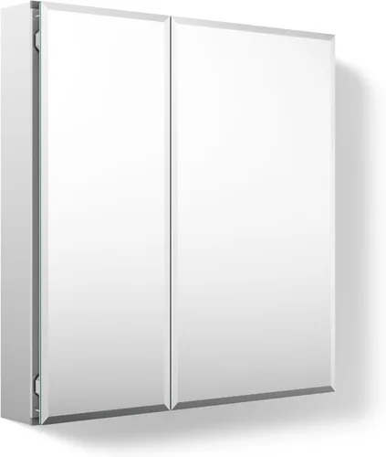 Vista 13 de Kohler CB-CLC2026FS - Espejo Botiquín de Baño sin Marco, Puerta Individual, Marco Rectangular de Borde Biselado, Espejo de Gabinete de Baño