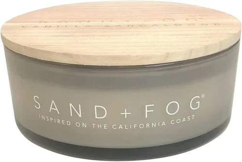 Vista 61 de Sand + Fog Vela perfumada - Chai – Aromas adicionales y tamaños – Mecha 100% de algodón sin plomo - Velas de lujo en frasco para refrescar el aire