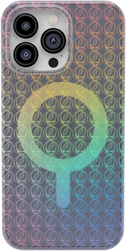 Vista 32 de Casely Funda para iPhone 14 Pro Max Todas las sonrisas Adhesivo de cara sonriente Compatible con MagSafe Diseño ultra delgado clásico