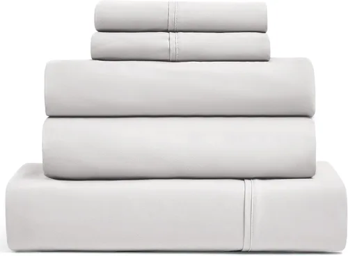 Vista 29 de UGG Hedi - Juego de sábanas tamaño individual, transpirable y refrescante Esencial para dormitorio universitario, microfibra refrescante, bolsillo