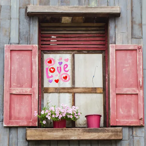 Vista 4 de Chef Craft Selectas de gel para ventana de San Valentín, 9 pulgadas, el diseño puede variar