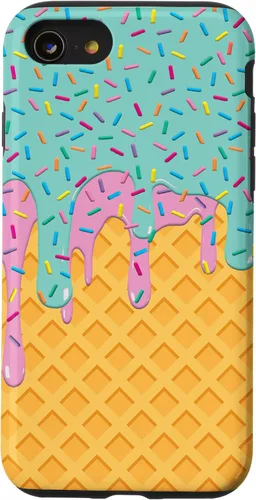 Vista 18 de Ice Cream Cone with Sprinkles Case for iPhone 17