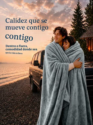Vista 4 de Utopia Bedding - Manta de vellón de lujo, mullida, antiestática; manta de suave microfibra de 8.8 oz/yd² (300 g/m²) para sofá y cama; tamaño Gris
