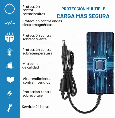 Vista 6 de Adaptador de fuente de alimentación de 12 voltios 6 amperios, fuente de alimentación CC de 12V 6A 72W enchufe EE. UU. adaptador de 5A 4A 3A 2A 1A