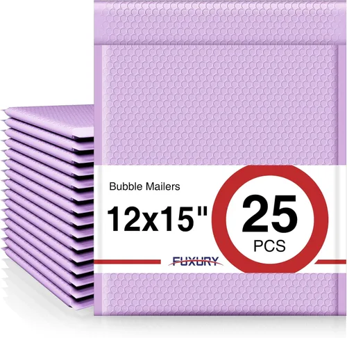 Vista 11 de Fuxury Sobres de burbujas de 8.5 x 12 pulgadas, paquete de 240 sobres grandes de burbujas utilizables de 8.5 x 11 pulgadas de grosor para enviar