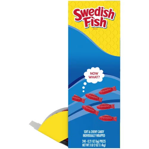 Vista 18 de Golosina Swedish Fish, paquetes individuales, 0.21 onzas