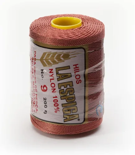 Vista 18 de N° 9 - 100% Cordón de Hilo de Nylon Omega para Tejer y Crochet - 01 Blanco