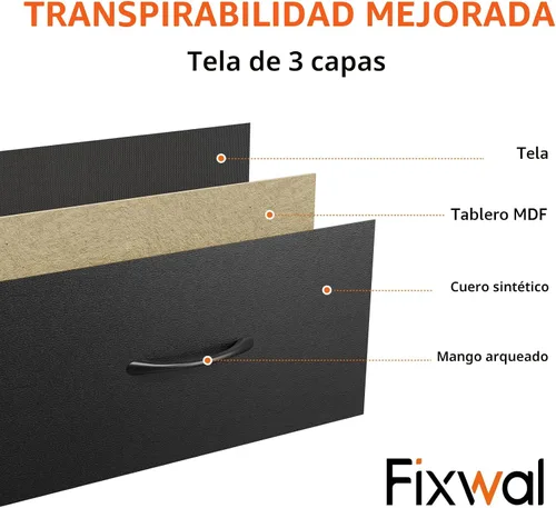 Vista 8 de Fixwal Cómoda negra alta y delgada para dormitorio, organizador de almacenamiento estrecho con 7 cajones de tela, muebles de mesita de noche