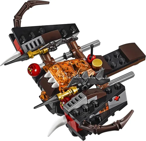Vista 5 de Lego Nexo Knights, Kit de juguetes para construir Catapulta de lodo, 70318 (95 piezas)