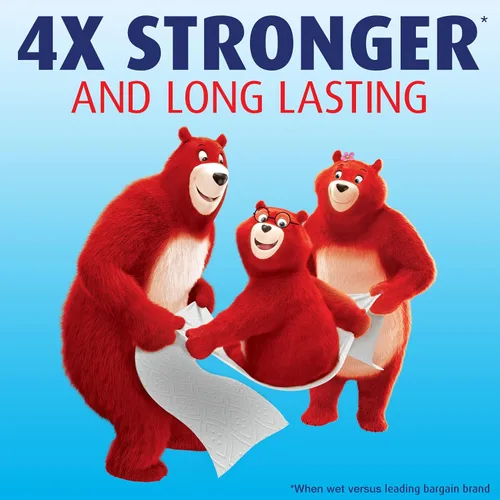Vista 3 de Charmin Papel higiénico ultra fuerte, 4 megarrollos = 16 rollos regulares