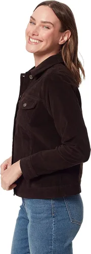 Vista 2 de Gloria Vanderbilt Chaqueta de pana Amanda para mujer