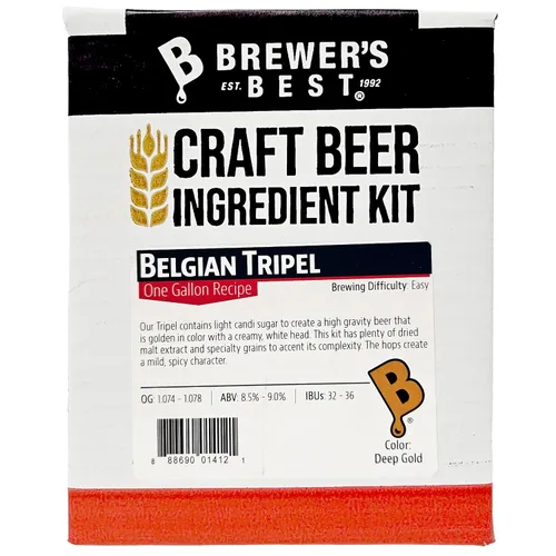Vista 13 de Brewer's Best Kit de ingredientes de cerveza casera de un galón (cerveza de trigo americana)