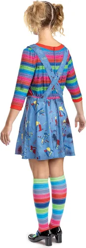 Vista 2 de Disguise Disfraz de chucky de lujo para mujer Azul